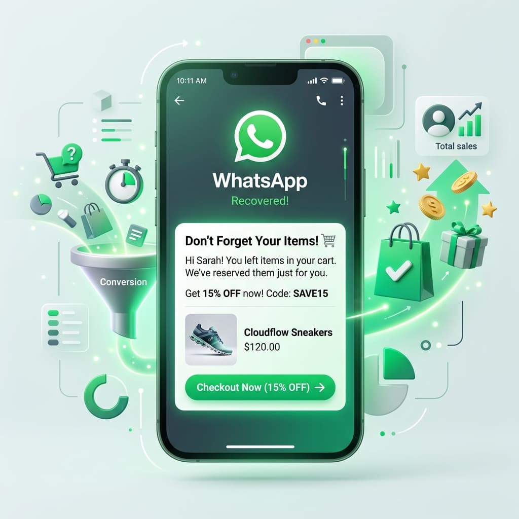 5 estratégias comprovadas para recuperar carrinhos abandonados no WhatsApp